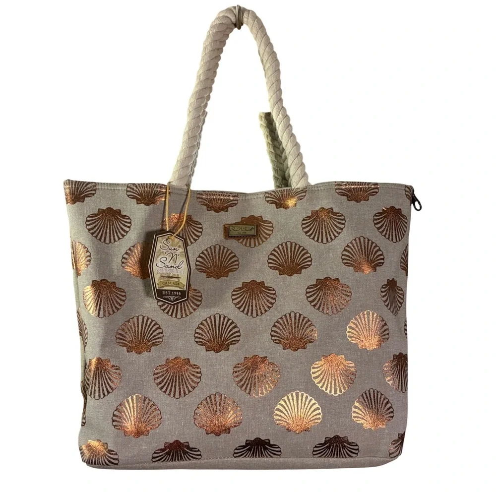 Sun'N'Sand Beach Bag NEW WITH TAG Coastal Vacation Resort Cruise Summer Travel